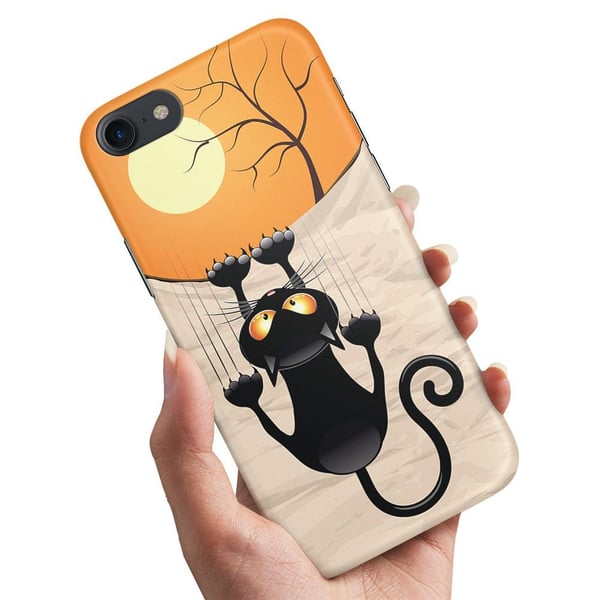 Cover / Mobilcover til iPhone 5 / 5S / SE - Kløekat