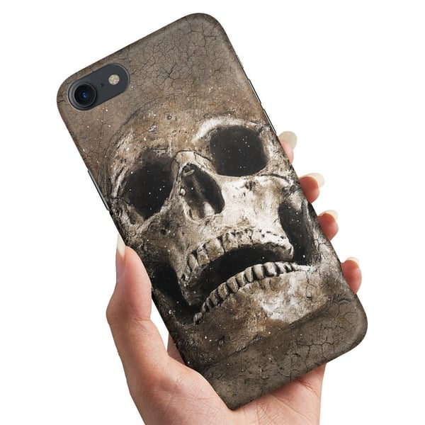 iPhone 6/6s - Deksel/Mobildeksel Cracked Skull