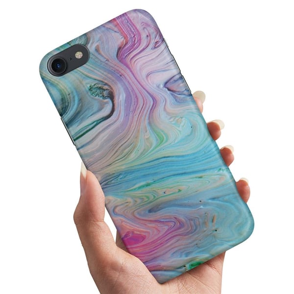 Cover / Mobilcover til iPhone 6 / 6s - Maling Mønster