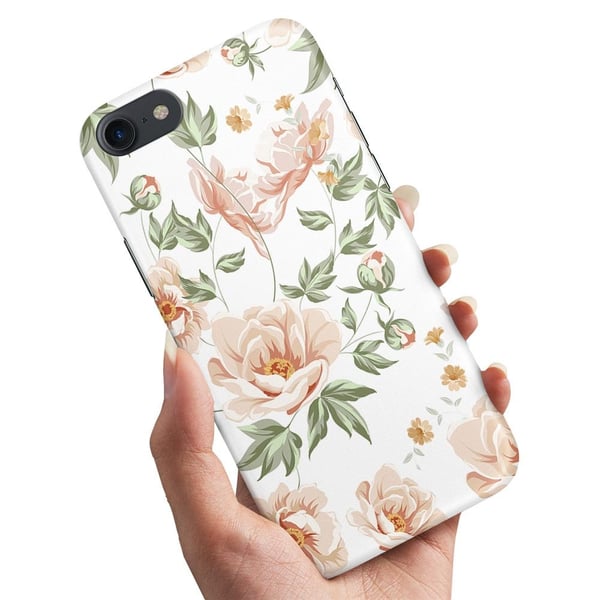 Cover / Mobilcover til iPhone 6 / 6s - Blomstermønster