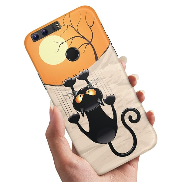Cover / Mobilcover til Huawei Honor 8 - Kløekat