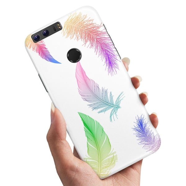 Deksel / Mobildeksel til Huawei Honor 8 - Fjær