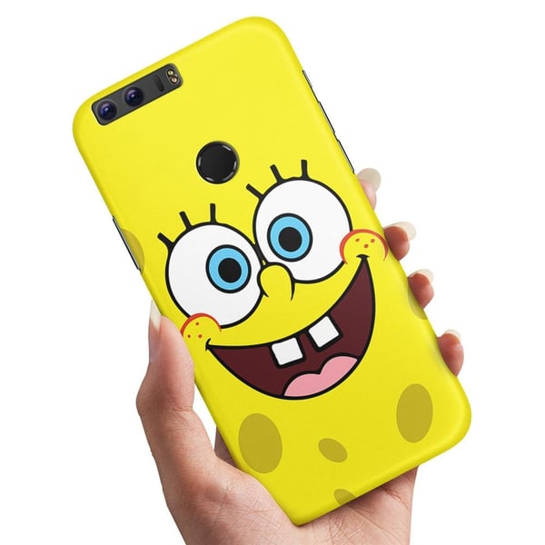 Cover / Mobilcover til Huawei Honor 8 - Svampebob