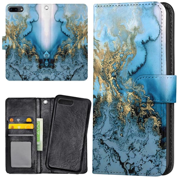 Huawei Honor 10 - Mobilcover/Etui Cover Kunstmønster