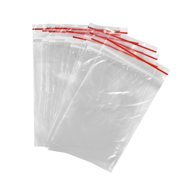 100-Kpl - 6x9cm Ziplock / Vetoketjupussit / Zip Lock Pussit 100-Kpl - 6x9cm Ziplock / Vetoketjupussit / Zip Lock Pussit