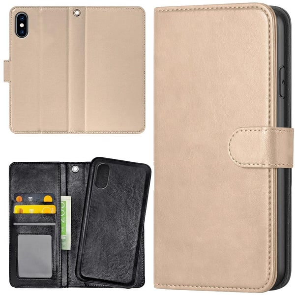 iPhone XR - Lommebok Deksel Beige iPhone XR - Lommebok Deksel Beige