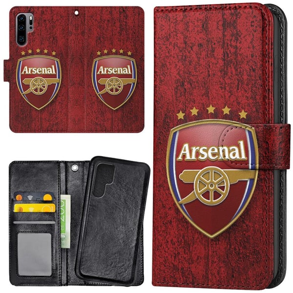 Huawei P30 Pro - Lommebok Deksel Arsenal