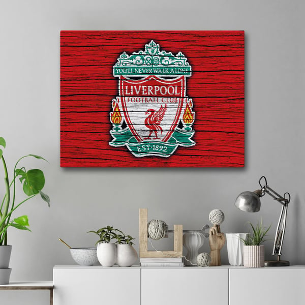 Lærredsbillede / Lærredstryk - Liverpool - 40x30 cm - Lærred