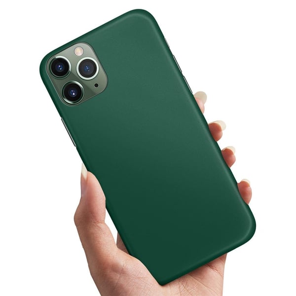 Kuoret / Suojakuoret iPhone 11 - Tummanvihreä