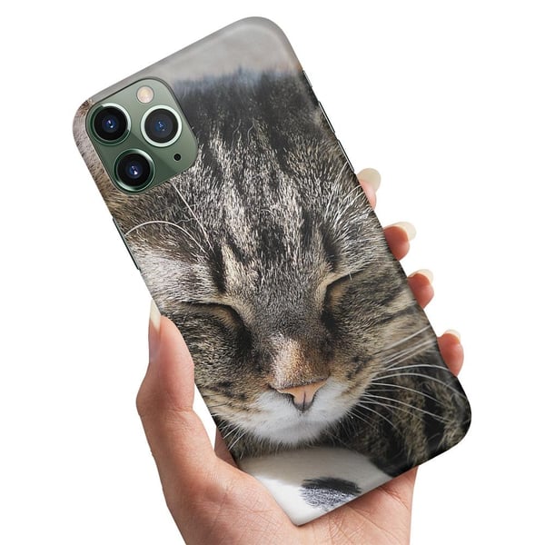 Cover / Mobilcover til iPhone 11 Pro Max - Sovende Kat