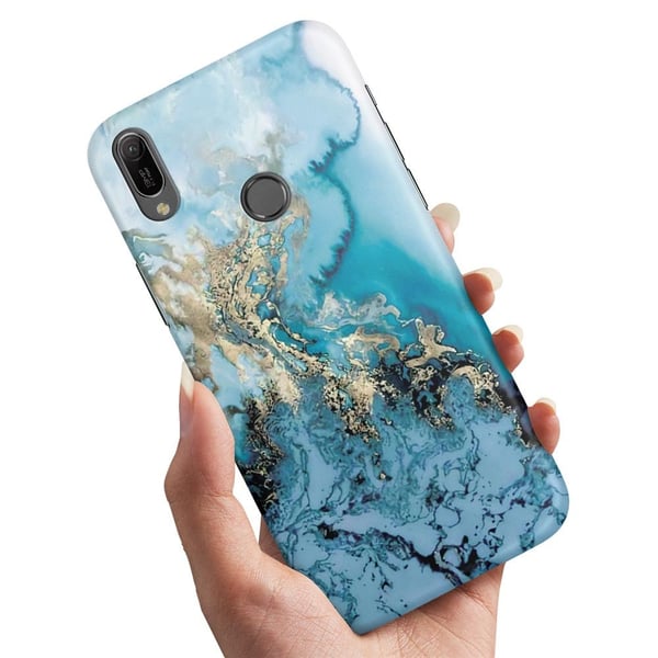 Cover / Mobilcover til Huawei P30 Lite - Kunstmønster Cover / Mobilcover til Huawei P30 Lite - Kunstmønster