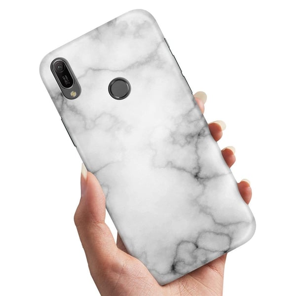 Deksel / Mobildeksel til Huawei Y6 (2019) - Marmor