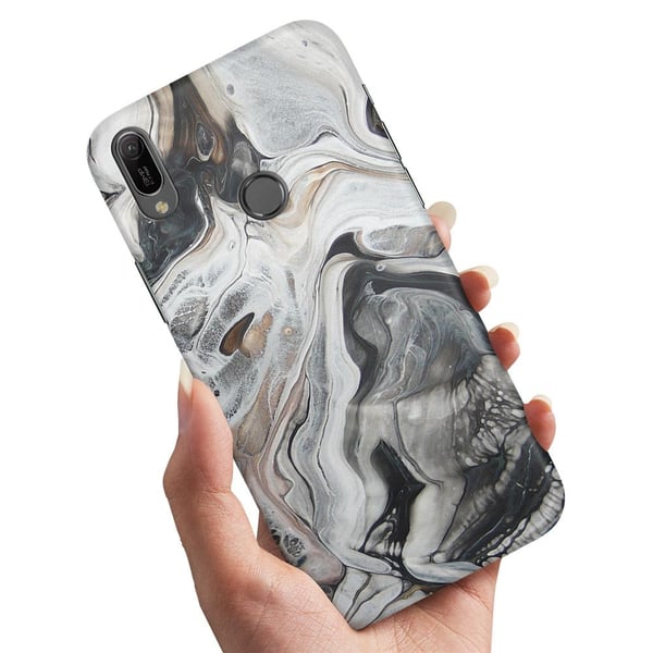 Cover / Mobilcover til Huawei P30 Lite - Marmor