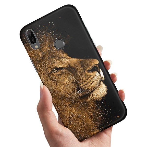 Cover / Mobilcover til Samsung Galaxy A40 - Lion