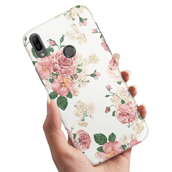 Deksel / Mobildeksel til Samsung Galaxy A40 - Retro Blomster