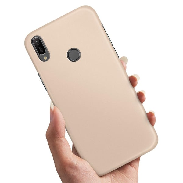 Deksel / Mobildeksel til Huawei Y6 (2019) - Beige