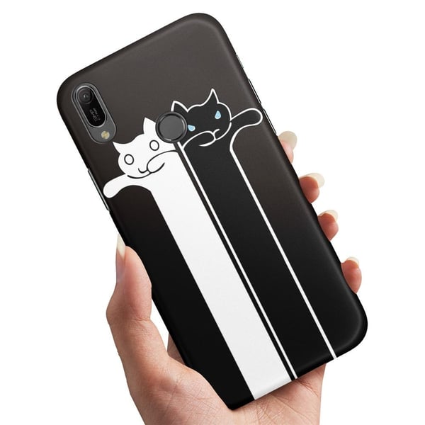 Cover / Mobilcover til Xiaomi Mi A2 Lite - Langstrakte Katte
