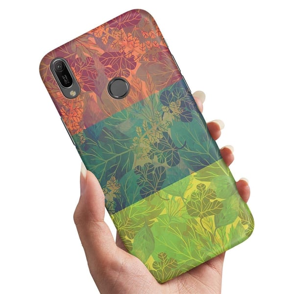 Cover / Mobilcover til Samsung Galaxy A40 - Bladmønster