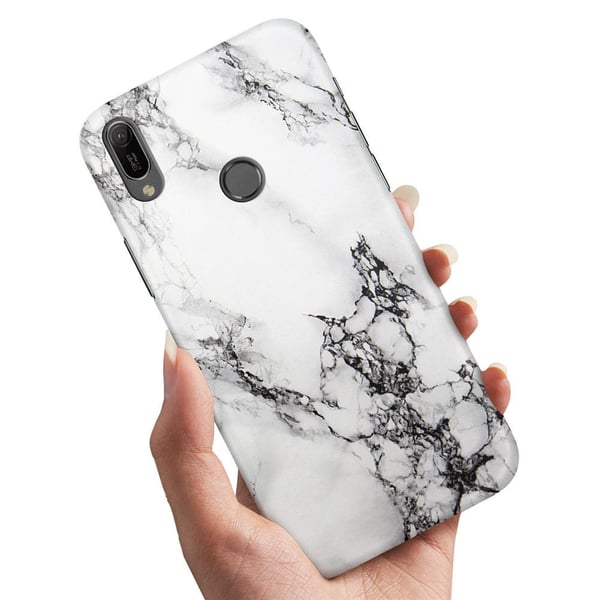 Cover / Mobilcover til Xiaomi Redmi Note 7 - Marmor