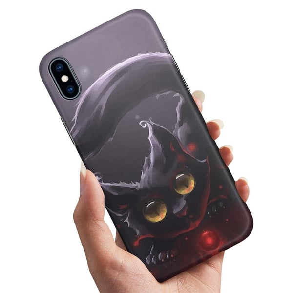 Kuoret / Suojakuoret iPhone XR - Musta Kissa