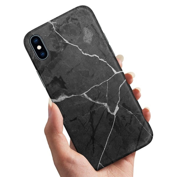 Cover / Mobilcover til iPhone X / XS - Marmor