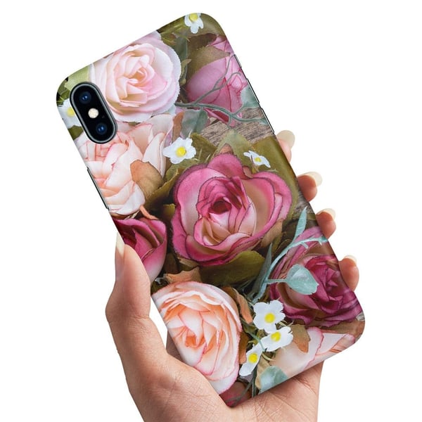 Deksel / Mobildeksel til iPhone X / XS - Blomster
