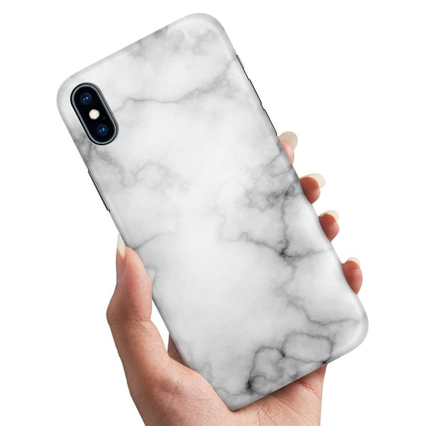 Cover / Mobilcover til iPhone XS Max - Marmor