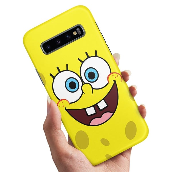 Cover / Mobilcover til Samsung Galaxy S10e - Svampebob