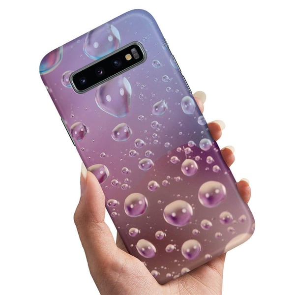 Cover / Mobilcover til Samsung Galaxy S10 - Bobler