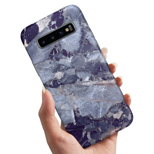 Cover / Mobilcover til Samsung Galaxy S10 - Marmor