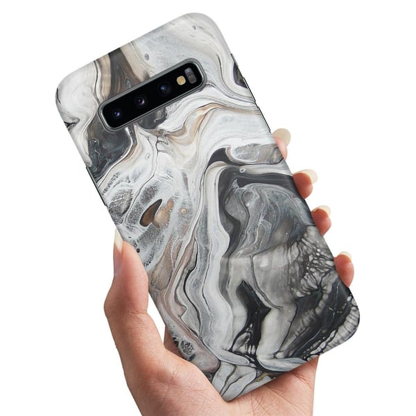 Cover / Mobilcover til Samsung Galaxy S10 Plus - Marmor