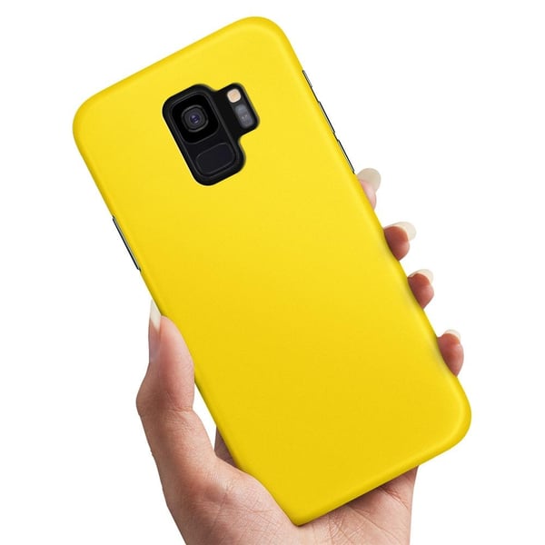 Cover / Mobilcover til Samsung Galaxy S9 - Gul