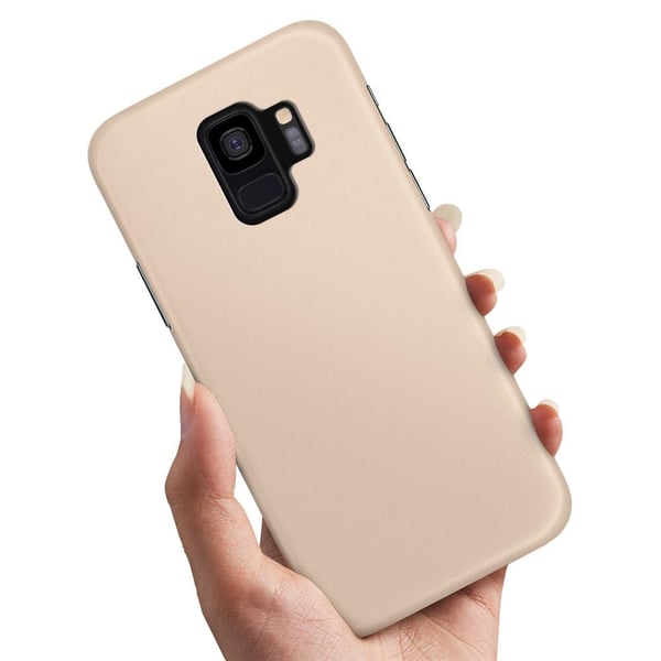 Cover / Mobilcover til Samsung Galaxy S9 - Beige