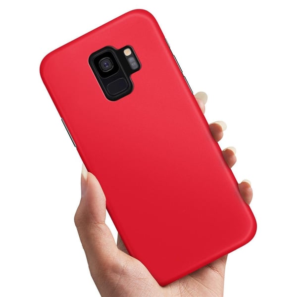 Kuoret / Suojakuoret Samsung Galaxy S9 - Punainen