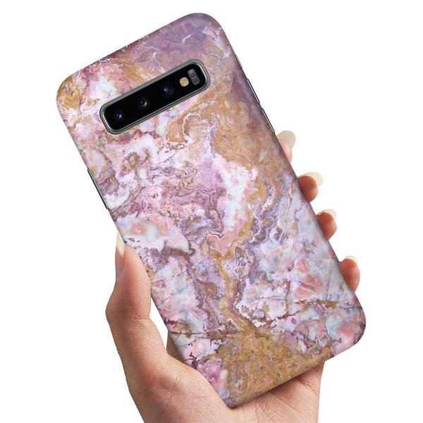 Cover / Mobilcover til Samsung Galaxy S10 Plus - Marmor