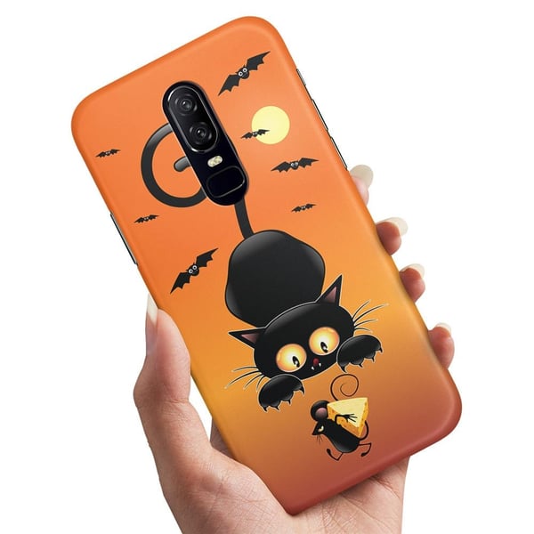 Cover / Mobilcover til OnePlus 7 - Kat og Mus
