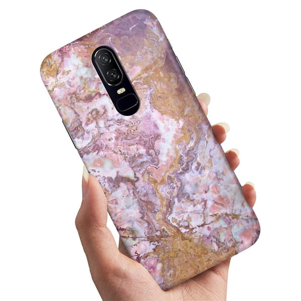 Cover / Mobilcover til OnePlus 7 - Marmor