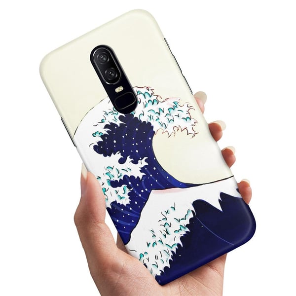 Cover / Mobilcover til OnePlus 7 - Flodbølge