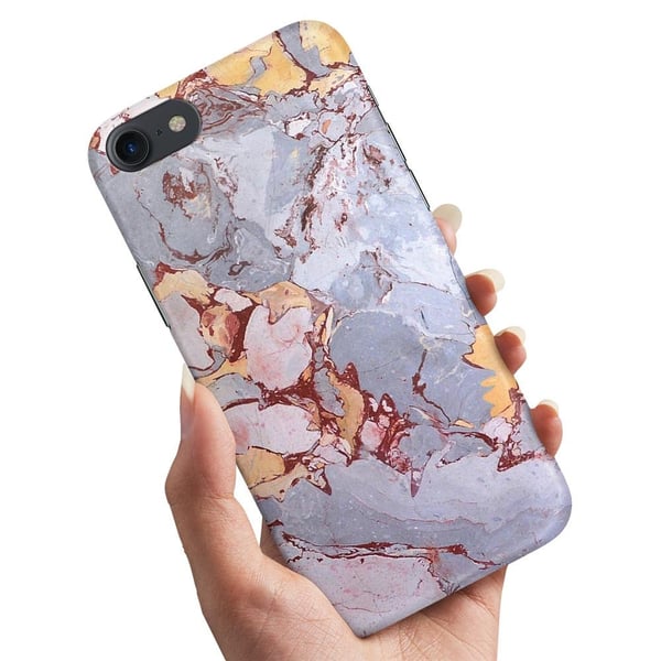 Cover / Mobilcover til iPhone 7 / 8 / SE - Marmor
