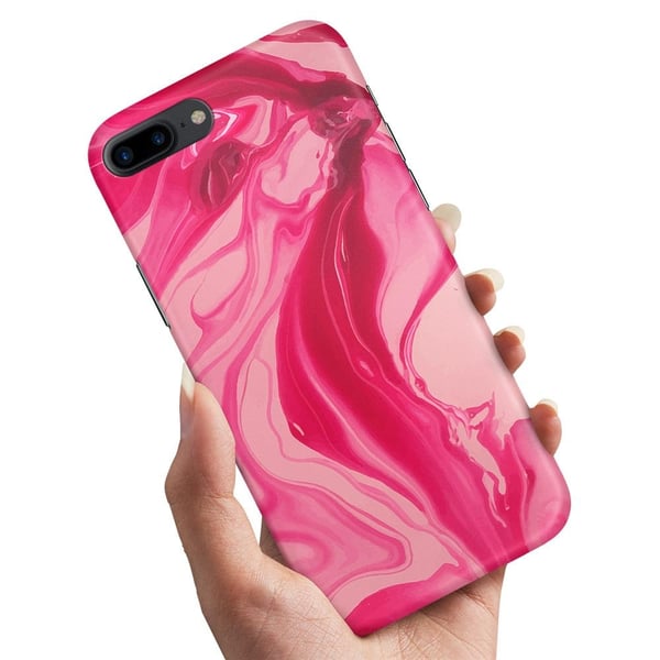 Cover / Mobilcover til iPhone 7 / 8 Plus - Marmor