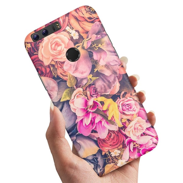 Kuoret / Suojakuoret Huawei Honor 8 - Roses