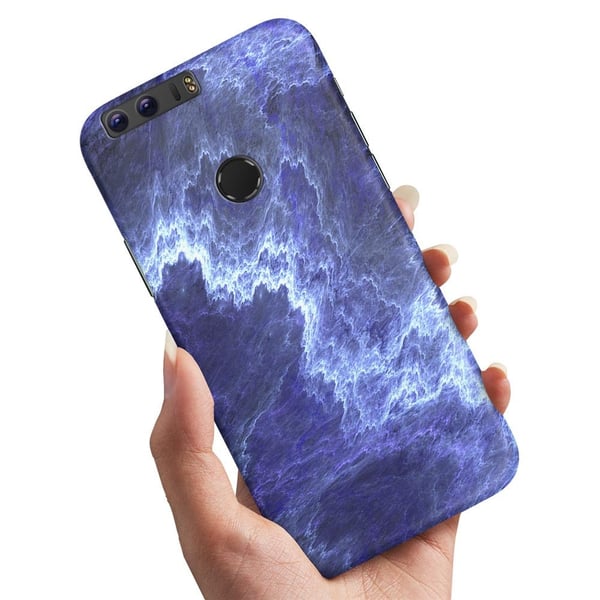Cover / Mobilcover til Huawei Honor 8 - Marmor