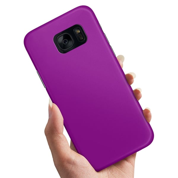Cover / Mobilcover til Samsung Galaxy S7 - Lilla