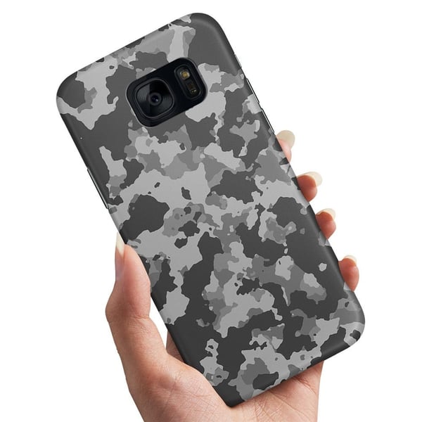 Deksel / Mobildeksel til Samsung Galaxy S7 - Kamuflasje