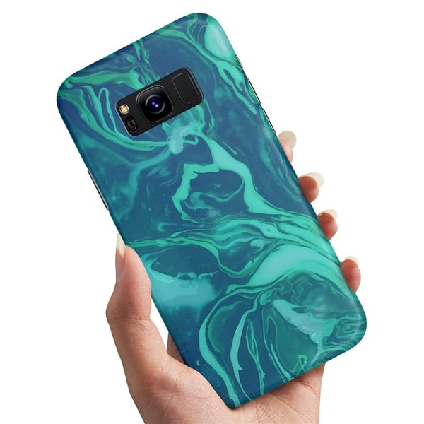 Cover / Mobilcover til Samsung Galaxy S8 - Marmor