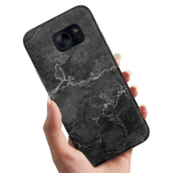 Cover / Mobilcover til Samsung Galaxy S7 Edge - Marmor