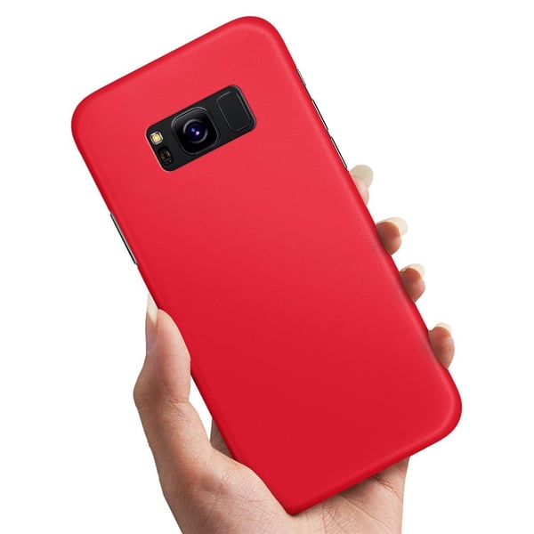 Kuoret / Suojakuoret Samsung Galaxy S8 - Punainen