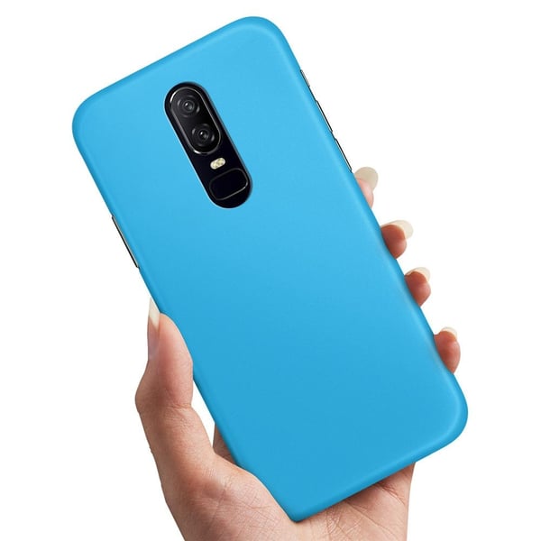 Cover / Mobilcover til OnePlus 7 Pro - Lysblå