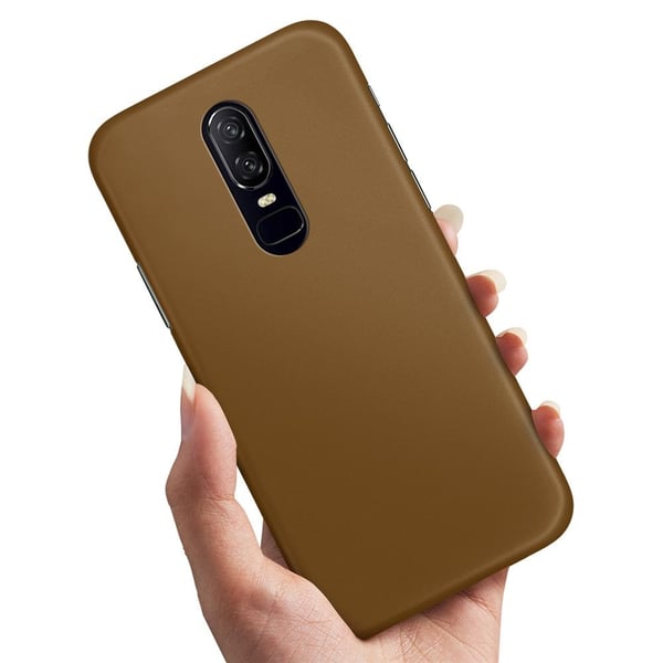 Kuoret / Suojakuoret OnePlus 7 Pro - Ruskea