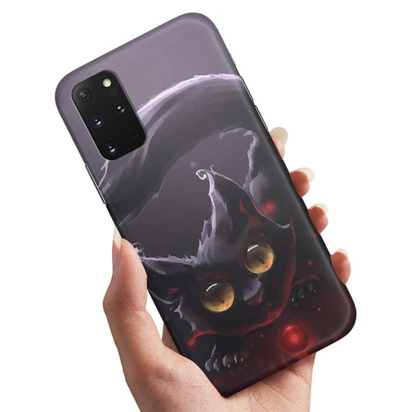 Deksel / Mobildeksel til Samsung Galaxy A51 - Svart Katt